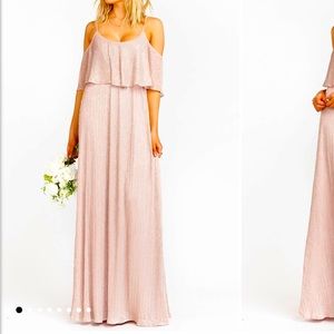 Caitlin Ruffle Maxi Dress